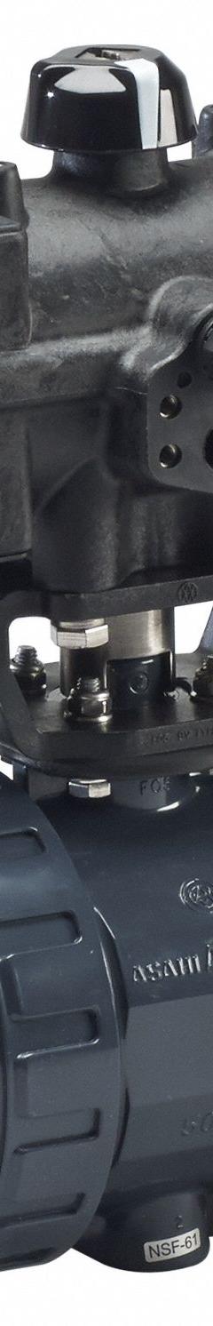 ASAHI Pneumatically Actuated Two-Way Ball Valve: 3 in, PVC, Socket x Socket, Full Port Ball Port (MPN 2908030). Key specifications — Brand: ASAHI; Pilot Solenoid Voltage: Not Included.