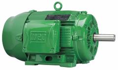WEG General Purpose Motor: Rigid Base Mount, Totally Enclosed Fan Cooled, 15 hp, 230/460V AC (MPN 01512EG3E284T-W22). Key specifications — Brand: WEG; Nameplate Voltage @ 60 Hz: 230/460V AC; Full Load Current @ 60 Hz: 36.2/18.1 A; Nameplate RPM @ 60 Hz: 1,180 RPM; Motor Enclosure: TEFC.