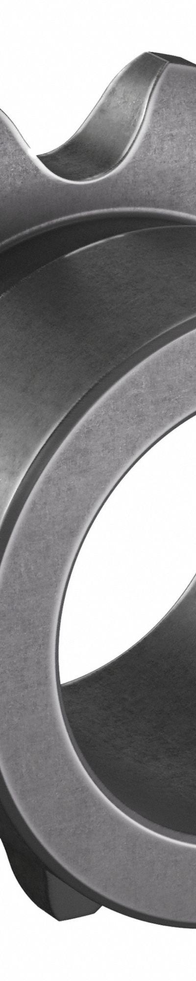 TSUBAKI Single Strand Sprocket: 35 - Size 35 Fixed-Bore Roller Chain Sprockets
