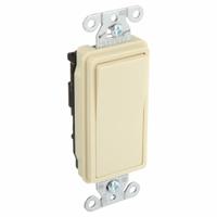 BRYANT Wall Switch: Rocker Switch, 3-Way, Maintained, Ivory, 120/277V AC, 15 A (MPN 9803I). Key specifications — Illuminated: No; Voltage Rating: 120/277V AC.