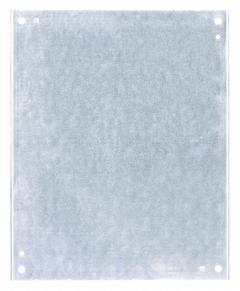 HOFFMAN Interior Panel: Back Panel Panel, 21 in Overall Ht, 17 in Overall Wd, Steel, Galvanized (MPN A24P20G). Key specifications — Panel Style: Back Panel; Brand: HOFFMAN; Finish: Galvanized; Manufacturer Part Number: A24P20G; Material: Steel.