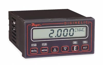 Dwyer Digital Panel Meter: 9,999 Display Span - Max, 100 V AC – 240 V AC, 132 V DC – 240 V DC - Differential Pressure Controllers