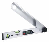 INSIZE Digital Angle Finder: 18.11 in Blade Lg, 0°to 225°, +/-0.1° Accuracy, 0.05° Resolution (MPN 2174-225). Key specifications — attr1182192: 0.05°; attr1182193: Aluminum; attr1182194: +/-0.1°; attr1182195: 18.11 in; attr1182197: IP54 Dust; attr1182199: Backlight LCD; attr1182218: INSIZE; attr1211640: No.