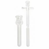 Tissue Grinder: 1 mL Capacity, 3/8 in Tube Dia, Borosilicate Glass, 5 1/2 in Pestle Lg (MPN 357421). Key specifications — Pestle Material: Borosilicate Glass; Product Type: Tenbroeck Tissue Grinder; Tube Material: Borosilicate Glass; Brand: WHEATON.