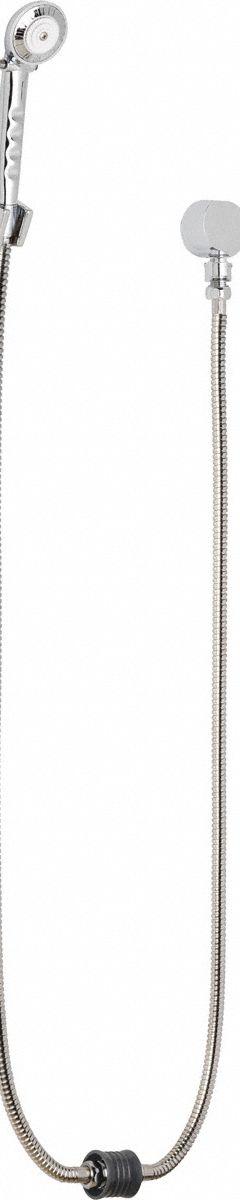 CHICAGO FAUCETS Handheld Showerhead: Stainless Steel, Chrome, 1.5 gpm Flow Rate, Single Function (MPN 150-LADCP). Key specifications — Series: 150.