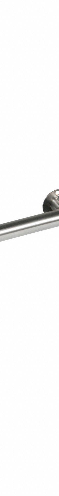 BESTCARE Wall Grab Bar: Stainless Steel, Satin, 250 lb Wt Capacity, 1 1/2 in Base Dia, 1 (MPN WH1109-3-L). Key specifications — Material: Stainless Steel; Bar Style: Two Wall.