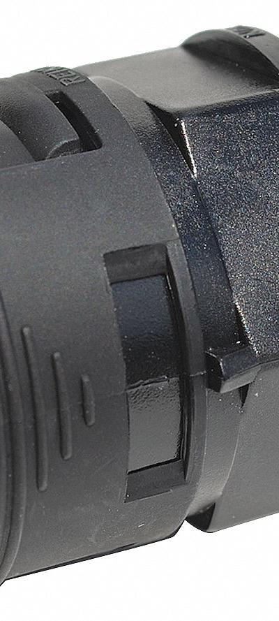 REIKU Connector: 1 1/4 in Nominal Size - Straight Connectors for Continuous-Flex Corrugated Tubing