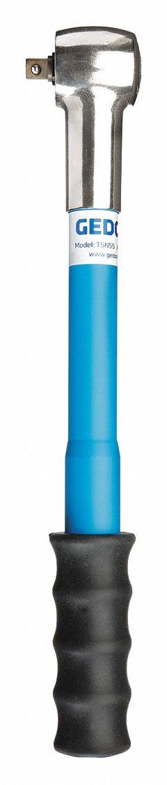 GEDORE Micrometer Torque Wrench: 3/8 in Drive Size, 10 ft-lb to 40 ft-lb, 12 3/4 in Overall Lg (MPN 759-02). Key specifications — attr310269: Yes; attr310266: 10 ft-lb to 40 ft-lb; attr324955: GEDORE.