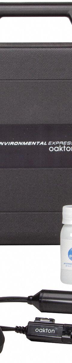 OAKTON Handheld Multiparameter Meter Kit: Dissolved Oxygen/ORP/pH, Electrode, Calibration Solutions (MPN 35660-32). Key specifications — Test Parameters: pH; Manufacturer Part Number: 35660-32; Configured Test Parameters: ORP; Measurement Components Included: Electrode; Other Accessories Included: (2) AA Batteries; Reagents and Solutions Included: Calibration Solutions.