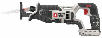 PORTER CABLE Reciprocating Saw: Tool Only, 1 in Stroke Lg, 3,000 Max. Strokes per Minute - Porter Cable Cordless Reciprocating Saws