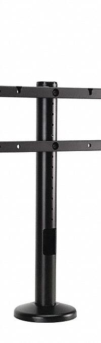 PEERLESS Swivel Mount: For 32 in to 55 in Screens, Max. 75 lb, Fixed, 360° Swivel, Powder Coated (MPN HP455). Key specifications — Manufacturer Part Number: HP455; Finish: Powder Coated; Includes Mounting Hardware: Yes; Material: Steel; Brand: PEERLESS; Color: Black.