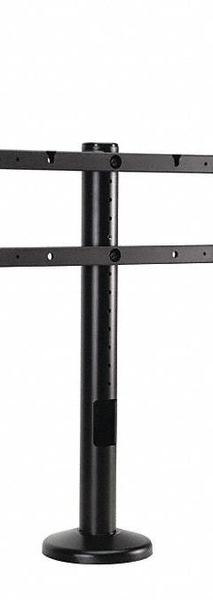 PEERLESS Swivel Mount: For 32 in to 55 in Screens, Max. 75 lb, Fixed, 360° Swivel, Powder Coated (MPN HP455). Key specifications — Manufacturer Part Number: HP455; Finish: Powder Coated; Includes Mounting Hardware: Yes; Material: Steel; Brand: PEERLESS; Color: Black.