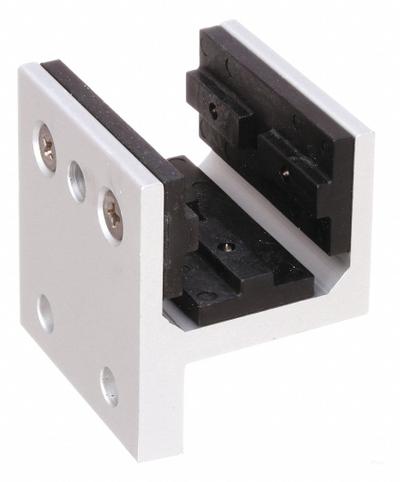 80/20 Linear Bearing: 25 Series, 47 mm L x 41.2 mm W x 49.8 mm H, Silver, Single Flanged - Standard Linear Bearings
