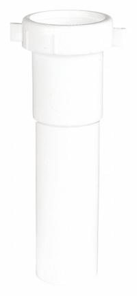 APPROVED VENDOR Extension: Plastic, White, 1 1/2 in Nominal Pipe Size, 6 in Overall Lg, Slip (MPN 4FEY5). Key specifications — Includes: Nut and Washer; Brand: APPROVED VENDOR; Material: Plastic; Connection Type: Slip.