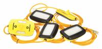 SOUTHWIRE String Light: LED, Corded, String Light, 50 ft Power Cord Lg, 50 ft String Overall Lg (MPN 7164SW). Key specifications — attr564215: Straight Blade; attr564191: Plastic; attr564187: Built-In; attr564159: SOUTHWIRE; attr564164: 5000K; attr564165: SJTW; attr564166: 14 AWG; attr564190: String Light.