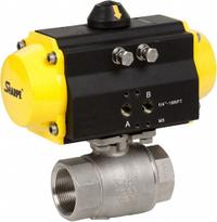 SHARPE SPNII 075 DA 22mm: 559 lb-in Force at 80 psi, Extruded Aluminum, 0.2 sec ClosingTime, F05/F07 (MPN 4350014720). Key specifications — ISO Mount Type: F05; F07; Manufacturer Series: SPNII; Housing Material: Extruded Aluminum; Manufacturer Part Number: 4350014720.