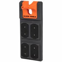 KLEIN TOOLS Magnetic Tool Module: 2 in W x 8 11/16 in H, Black/Gray/Orange, Plastic (MPN BC504S). Key specifications — attr1118525: KLEIN TOOLS; attr1125037: Orange; attr1125045: Tool Bucket Apron; attr1125041: Plastic.
