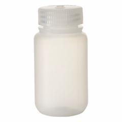 NALGENE Laboratory Bottle: PPCO, 125 mL, 4 fl oz, Closure Included, Natural, 38 mm, Polypropylene (MPN 2105-0004). Key specifications — Brand: NALGENE; Graduated: No; Body Color: Natural.