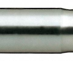 YG-1 Square End Mill: High Speed Steel, TiN Coated, 4 Flute, 7/32" Mill Dia, 9/16" LOC, 2-7/16" OAL (MPN 07045HN)