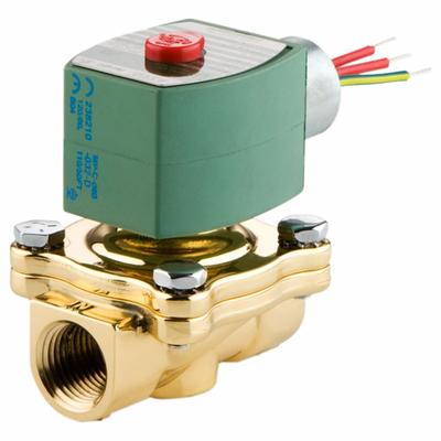 REDHAT Solenoid Valve: 2-Way, Normally Closed, 3/8 in Pipe Size, 110V AC/120V AC - 2-Way/2-Position, Normally Closed Solenoid Valves