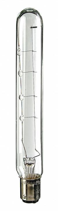 APPROVED VENDOR Incandescent Bulb: Incandescent, Double Contact Bayonet (BA15d), (T) Tubular, T6-1/2 (MPN 4RZX8). Key specifications — Light Color: White; Voltage: 120V AC; Brand: APPROVED VENDOR; Bulb Shape: T6-1/2.