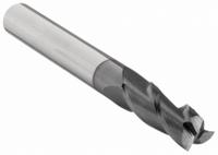 CLEVELAND Square End Mill: Carbide, TiAlN Coated, 4 Flute, 17/64" Mill Dia, 7/8" LOC, 2-1/2" OAL (MPN C81857)