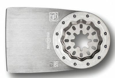 FEIN Oscillating Scraper Blade: Flex, 2 in Blade Wd, 3 1/4 in Blade Lg, High Speed Steel - Starlock Mounted Blades