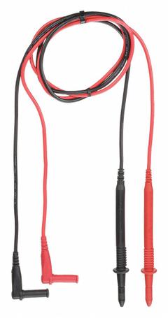 APPROVED VENDOR Test Leads: CAT III 1000V, Std Probe, Right Shrouded Plug, 4 ft Lg, 18 AWG Wire Size (MPN 4WPZ8). Key specifications — Brand: APPROVED VENDOR.