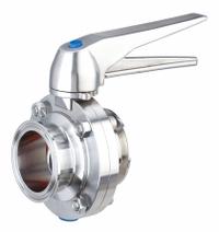 VNE Manual Butterfly Valve: 6 in Pipe Size, Clamp, 145 psi Max. Pressure (CWP), 316L Stainless Steel (MPN 51C-66.0ME/PH). Key specifications — Average Surface Roughness (Ra): ≤ 32 micron; Brand: VNE; Stop Positions: 4; Handle Type: Lever; Body Material: 316L SS; Disc Material: 316L SS.