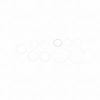FILL-RITE Teflon Seal Kit: Teflon Seal Kit, Fill-Rite, (2) Gaskets/(9) O-Rings (MPN SK30PTF-V06)