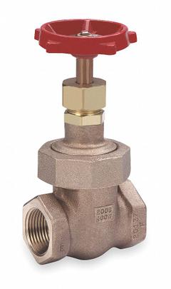 MILWAUKEE VALVE Gate Valve: 3/8 in, Bronze, Non-Rising, FNPT x FNPT, 400 psi Max. Pressure (CWP) (MPN 1176-3/8"). Key specifications — Wedge Material: Bronze; Brand: MILWAUKEE VALVE; Bonnet Material: Bronze.