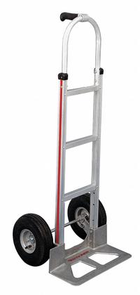 MAGLINER General Purpose Hand Truck: 500 lb, Single-Pin, Silver, Aluminum, Pneumatic, Rubber (MPN HMK117UA4). Key specifications — Brand: MAGLINER.