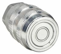 PARKER Hydraulic Quick Connect Hose Coupling: 1 in Coupling Size, Steel, Nitrile, Female UNF (MPN 71-3C16-20EF). Key specifications — Seal Material: Nitrile; Body Material: Steel; Brand: PARKER.