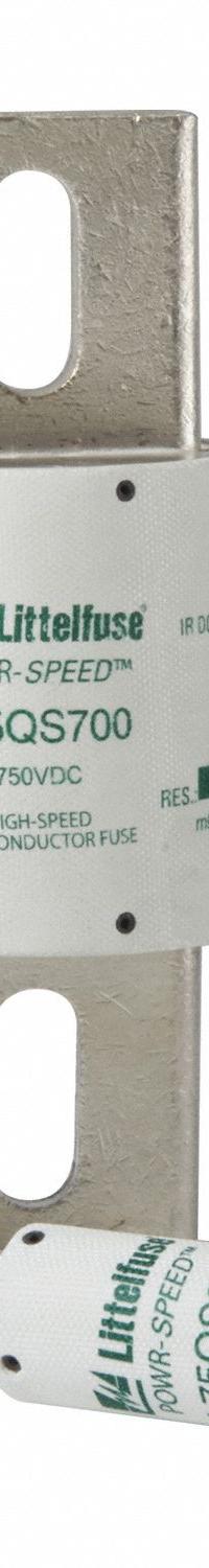 Semiconductor Fuse: L75QS Series, Very-Fast-Acting, 400 A, 750 V DC DC Volt Rating, Non-Indicating (MPN L75QS400.X). Key specifications — Series: L75QS; Brand: LITTELFUSE; Voltage Type: DC Only.
