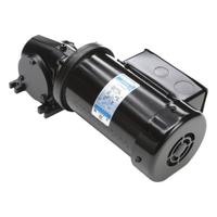 LEESON AC Gearmotor: Right Angle, Single Output Shaft, 3-Phase, TEFC, 29 RPM, 220 in-lb Max Torque (MPN M1145127.00). Key specifications — Inverter Rated: Yes; Brand: LEESON; Full Load Current: 1.4-1.3 A; Operating Voltage: 203-230V AC.