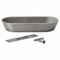 JAY R. SMITH MFG. CO Funnel Assembly: 6 in Overall Wd, 1 in Overall Ht, Cast Bronze, Bronze, Screw (MPN 3590NB). Key specifications — Material: Cast Bronze; Connection Type: Screw; Brand: JAY R. SMITH MFG. CO; Color: Nickel Bronze.