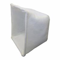GRAINGER Reverse Cube Air Filter: 24 in x 12 in x 15 in, 1 Pockets, Synthetic, Green/White, MERV 8 (MPN 192122415RC). Key specifications — Performance Rating: MERV 8; Brand: GRAINGER; Media Color: White; Media Material: Synthetic; Surface Tackifier: Yes.