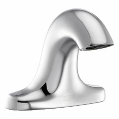 ZURN Sensor Faucet: Serio Series®, Brass, Polished Chrome Finish, Battery/Hydropower, Laminar (MPN ZG6955-N). Key specifications — Brand: ZURN; Includes: Gear-Driven Ceramic Cartridge; Series: Serio Series®.