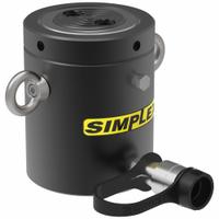 SIMPLEX Lock Nut Hydraulic Ram: 55 ton Nominal Capacity, 2 in Nominal Stroke Lg, 10.99 sq in, RCL (MPN RCL502). Key specifications — attr1108313: RCL; attr96792: 10.99 sq in; attr98878: SIMPLEX.