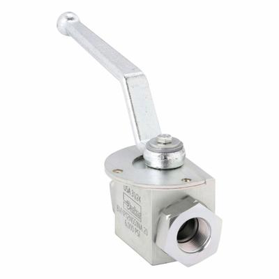 Parker Hydraulic Ball Valve: Lockable, 4.53 in Handle Lg, Two Positions, Two-Way Ways - Hydraulic Ball Valves