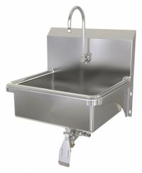 SANI-LAV Hand Sink: 1 Stations, 7 in Bowl Dp, 17 in Bowl Lg, 14 in Bowl Wd, Faucet Included, 16 ga (MPN 7051.5). Key specifications — Includes Side Splash: Side Splash Not Included; Series: Stainless Steel Hand Wash Sink; Brand: SANI-LAV.