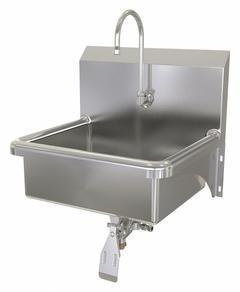 SANI-LAV Hand Sink: 1 Stations, 7 in Bowl Dp, 17 in Bowl Lg, 14 in Bowl Wd, Faucet Included, 16 ga (MPN 7051.5). Key specifications — Includes Side Splash: Side Splash Not Included; Series: Stainless Steel Hand Wash Sink; Brand: SANI-LAV.