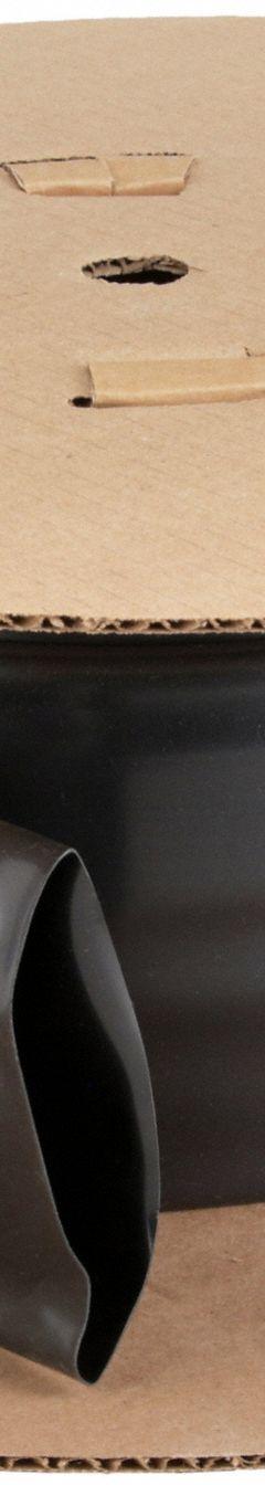 INSULTAB Heat Shrink Tubing: 2 in I.D. Before Shrinking, 1 in I.D. After Shrinking, 50 ft Lg, Black (MPN HS-105 2" Blk 50). Key specifications — Color: Black; Brand: INSULTAB.