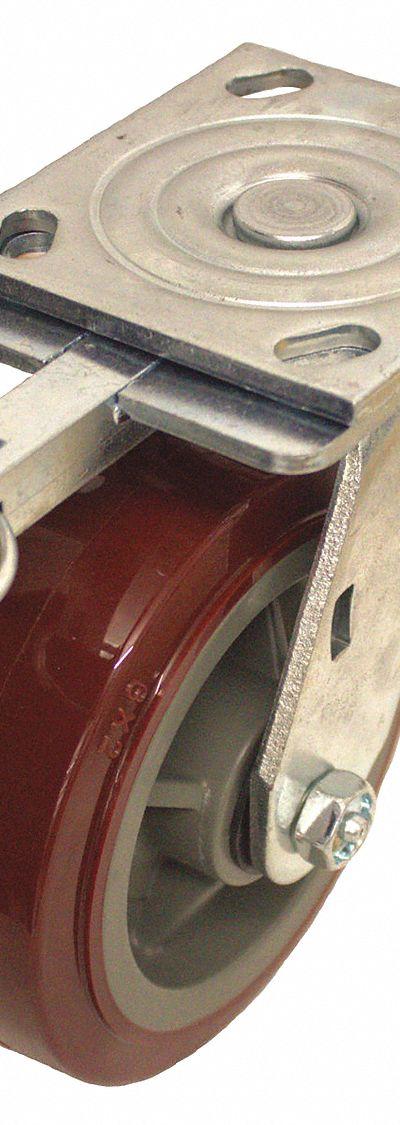 APPROVED VENDOR Plate Caster: Swivel - General-Purpose NSF-Listed Sanitary Plate Casters