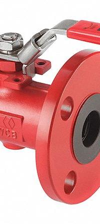 KECKLEY Manual Two-Way Ball Valve: 3/4 in, Carbon Steel, Straight, Class 300 Flange, One-Piece (MPN BVF1RF4RCSRGSL-075). Key specifications — Brand: KECKLEY; Handle: Locking Lever.
