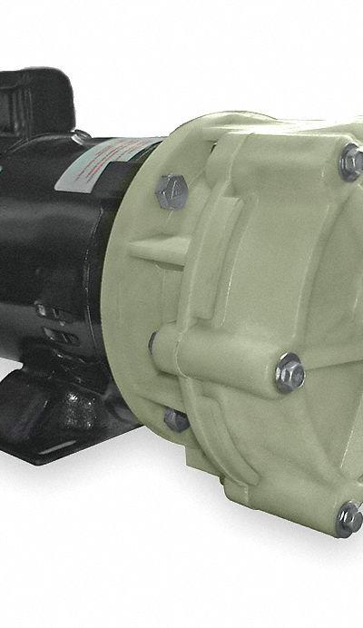 DAYTON Centrifugal Pump: Polypropylene - Polypropylene Housing Chemical-Resistant Centrifugal Pumps