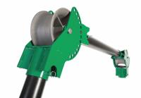 GREENLEE Mobile Versi Boom: 10,000 lb Max, Solid Rubber Tires on Plastic Hubs (MPN MVB). Key specifications — attr531818: GREENLEE; attr534204: Mobile Versi Boom; attr534202: Solid Rubber Tires on Plastic Hubs.
