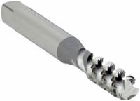 OSG Spiral Flute Tap: M6x1 Metric, 6H, 3 Flute, Bottoming Chamfer, High Speed Steel (MPN 2988300)