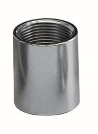 ALLIED TUBE & CONDUIT Threaded Coupling: Aluminum, 1 1/2 in Trade Size, 2 1/16 in Overall Lg, RMC (MPN 732327). Key specifications — Insulated: No; Compatible Conduit Type: RMC; Brand: ALLIED TUBE & CONDUIT.