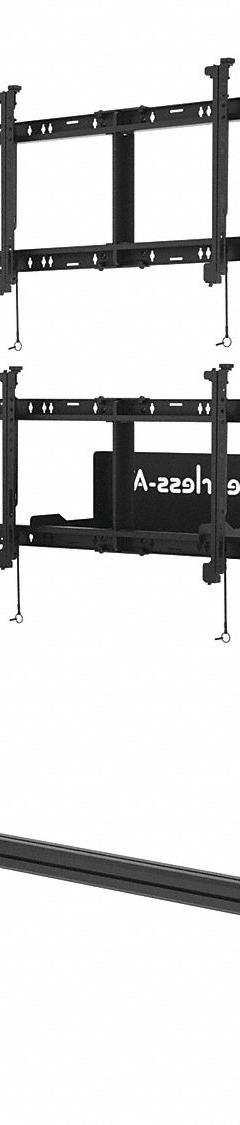 PEERLESS Cart with TV Mount: For 46 in to 60 in Screen Size, 500 lb Wt Capacity (MPN DS-C560-2X2). Key specifications — Material: Steel; Brand: PEERLESS.